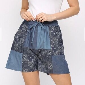 Patchwork Gigio Shorts